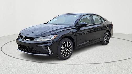 Deep Black Pearl 2026 Volkswagen Jetta 1.4T SE