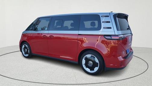 Cherry Red 2025 Volkswagen ID. Buzz Pro S Plus with 4MOTION