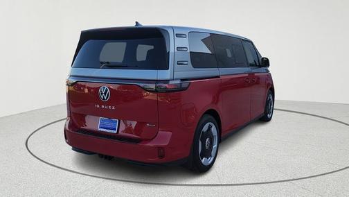 Cherry Red 2025 Volkswagen ID. Buzz Pro S Plus with 4MOTION