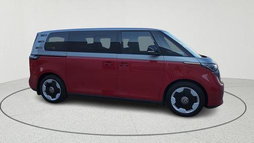 Cherry Red 2025 Volkswagen ID. Buzz Pro S Plus with 4MOTION