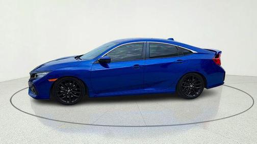 Aegean Blue Metallic 2020 Honda Civic Si Base