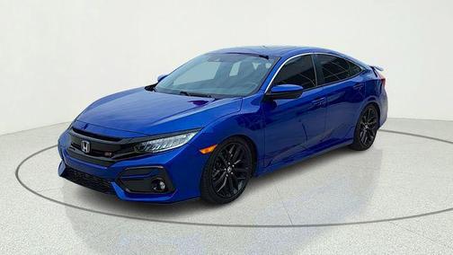 Aegean Blue Metallic 2020 Honda Civic Si Base