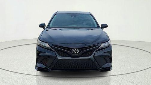 Midnight Black Metallic 2021 Toyota Camry TRD