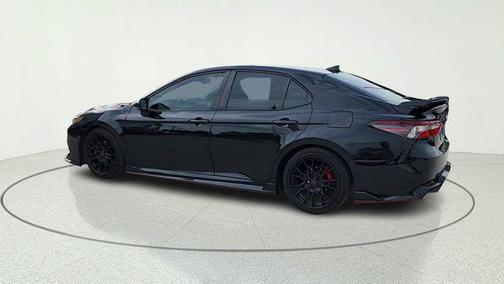 Midnight Black Metallic 2021 Toyota Camry TRD