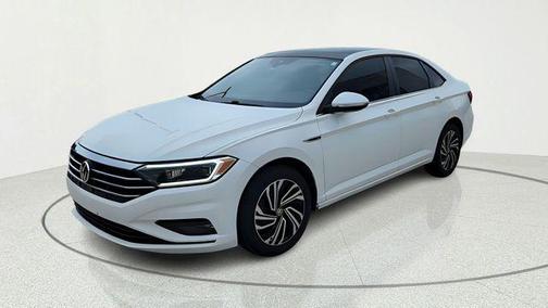 Pure White 2021 Volkswagen Jetta 1.4T SEL Premium