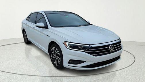 Pure White 2021 Volkswagen Jetta 1.4T SEL Premium