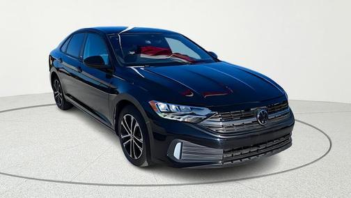 Deep Black Pearl 2024 Volkswagen Jetta 1.5T Sport