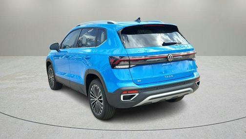 Cornflower Blue w/Deep Black Roof 2025 Volkswagen Taos 1.5T SE Black