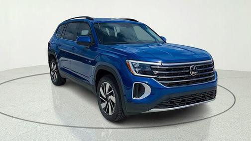 Mountain Lake Blue Metallic 2026 Volkswagen Atlas 2.0T SE w/Technology 4MOTION