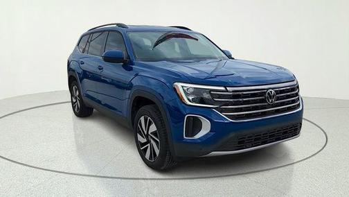 Mountain Lake Blue Metallic 2025 Volkswagen Atlas 2.0T SE w/Technology