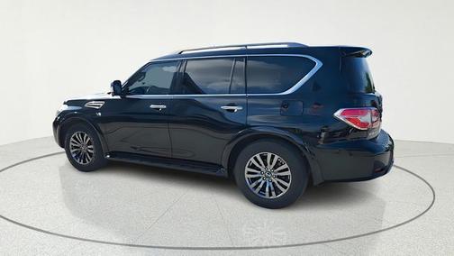 Super Black 2019 Nissan Armada Platinum