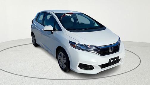 Platinum White Pearl 2020 Honda Fit LX