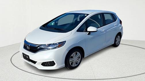 Platinum White Pearl 2020 Honda Fit LX
