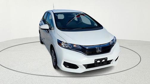 Platinum White Pearl 2020 Honda Fit LX
