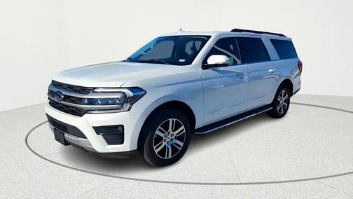 Star White Metallic Tri-Coat 2022 Ford Expedition Max XLT