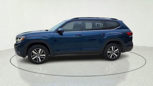 Blue Metallic 2022 Volkswagen Atlas 2.0T SE