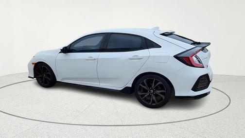 White 2017 Honda Civic Sport