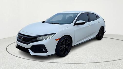 White 2017 Honda Civic Sport