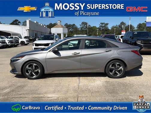 Gray 2023 Hyundai ELANTRA Limited