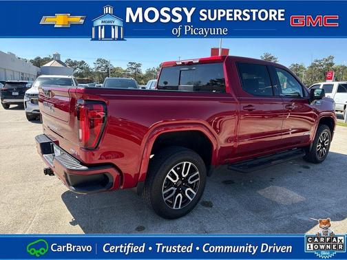 Red 2025 GMC Sierra 1500 AT4