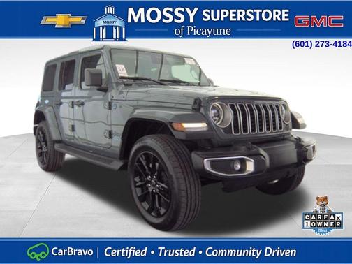 Gray 2025 Jeep Wrangler 4xe Sahara