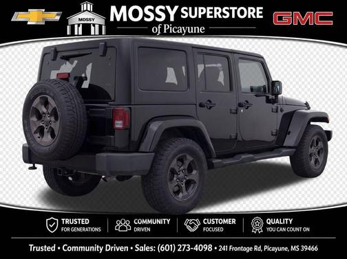 Black 2018 Jeep Wrangler JK Unlimited Sahara
