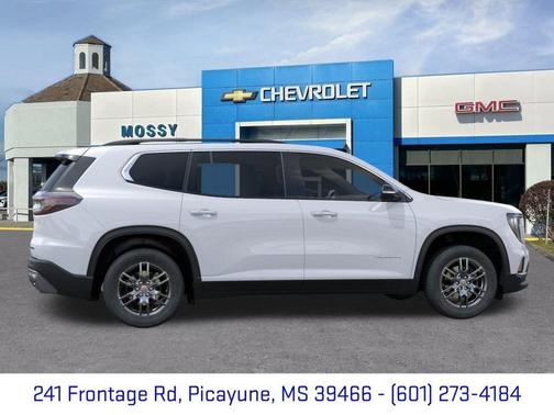 White 2026 GMC Acadia Elevation