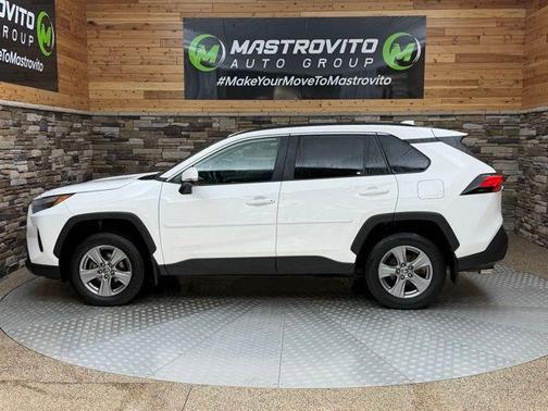 White 2022 Toyota RAV4 XLE
