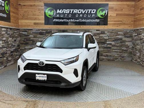 White 2022 Toyota RAV4 XLE