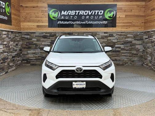 White 2022 Toyota RAV4 XLE