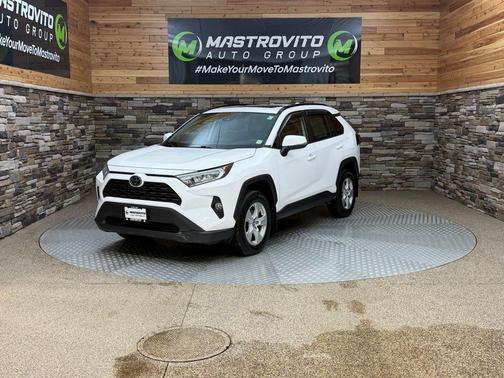 Super White 2020 Toyota RAV4 XLE