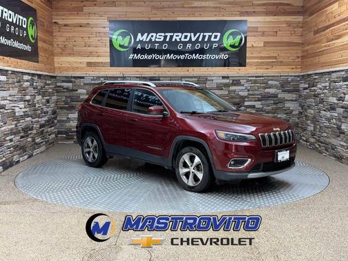 Velvet Red Pearlcoat 2019 Jeep Cherokee Limited