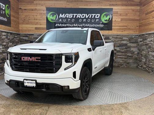 Summit White 2025 GMC Sierra 1500 Elevation