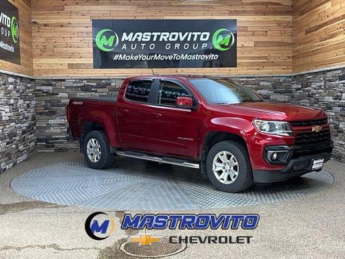 Cherry Red Tintcoat 2021 Chevrolet Colorado LT