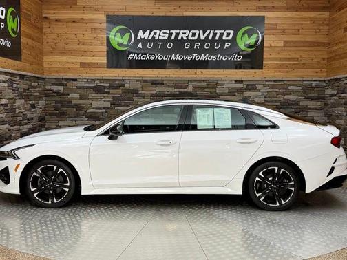 Glacial White Pearl 2022 Kia K5 GT-Line