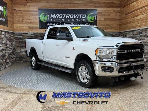 Bright White Clearcoat 2020 RAM 2500 Big Horn Crew Cab 4x4 6'4' Box