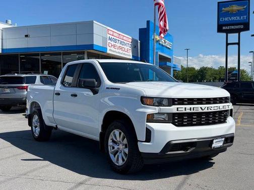 Summit White 2021 Chevrolet Silverado 1500 Custom