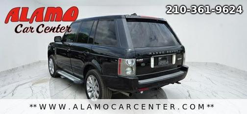 Black 2008 Land Rover Range Rover Supercharged
