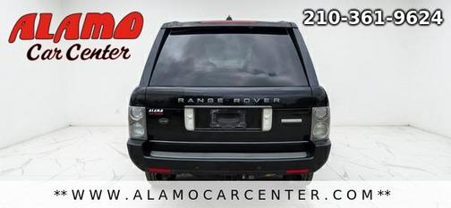 Black 2008 Land Rover Range Rover Supercharged