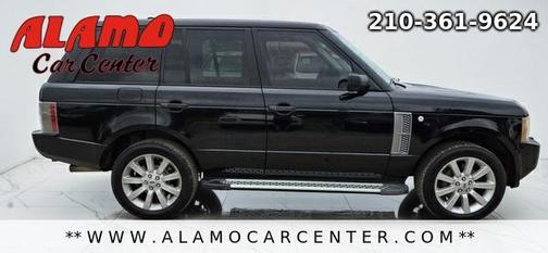 Black 2008 Land Rover Range Rover Supercharged