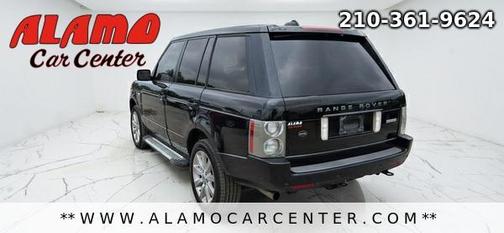 Black 2008 Land Rover Range Rover Supercharged