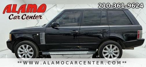 Black 2008 Land Rover Range Rover Supercharged