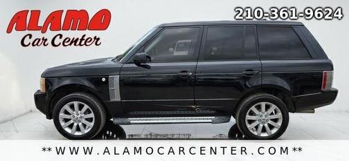Black 2008 Land Rover Range Rover Supercharged