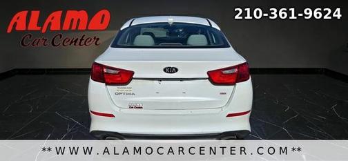 White 2015 Kia Optima LX