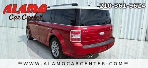 Red 2011 Ford Flex SEL