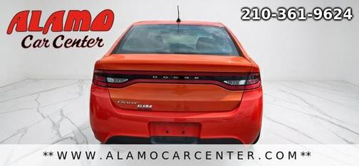Orange 2016 Dodge Dart SXT