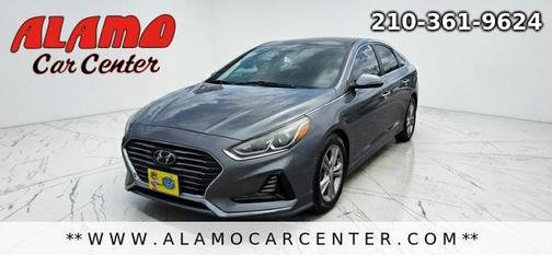 Machine Gray 2018 Hyundai SONATA SEL