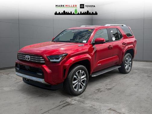 Red 2026 Toyota 4Runner Limited