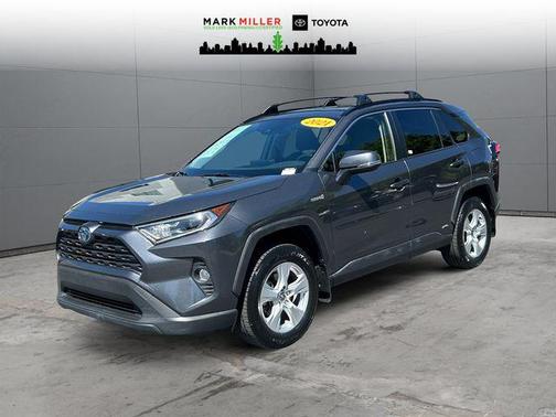 Magnetic Gray Metallic 2021 Toyota RAV4 Hybrid XLE