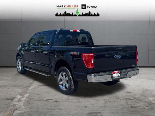 Blue Metallic 2021 Ford F-150 XLT